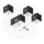 Lindy 38155 Extensor y Divisor HDMI e IR de 4 Puertos con Loop Out