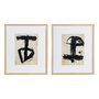 Cuadro Pintura Abstracto 2/M 53 X 63 cm (Set de 2)