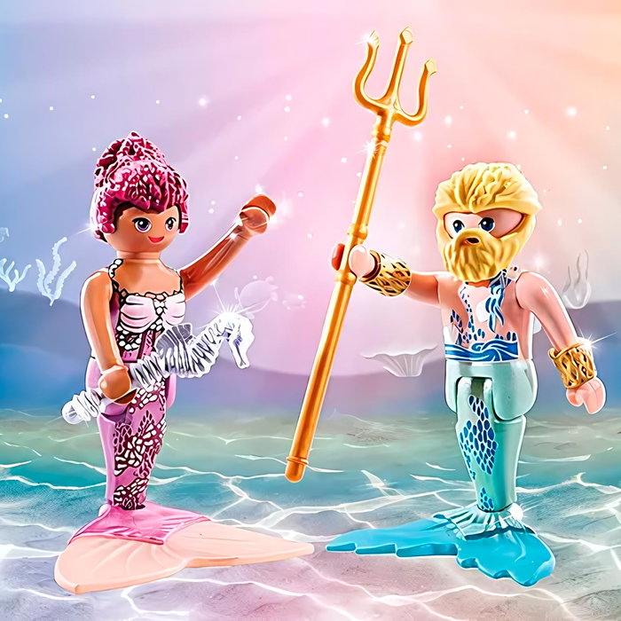 Playmobil Sirena Y Tritón Duo Pack 71799