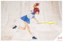 Sousai Shojo Teien Plastic Model Kit 1/10 Club Manager & Sporting Goods 15 cm