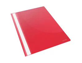Esselte Carpeta Dossier Fastener DIN A4 Capacidad 160 Hojas Color Rojo Vivida Caja 25 Unidades