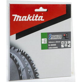 Makita Hoja de sierra circular SPECIALIZED 165x20x60Z
