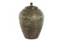 DKD Home Decor Tibor de Aluminio Patinado Verde Mundra