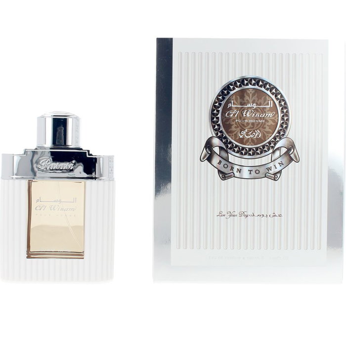 Rasasi Al Wisam Day Born To Win Eau de Parfum 100 ml para Hombre - Fragancia Árabe Opulenta Rasasi Al Wisam Day Born To Win Eau de Parfum 100 ml para Hombre - Fragancia Árabe Opulenta