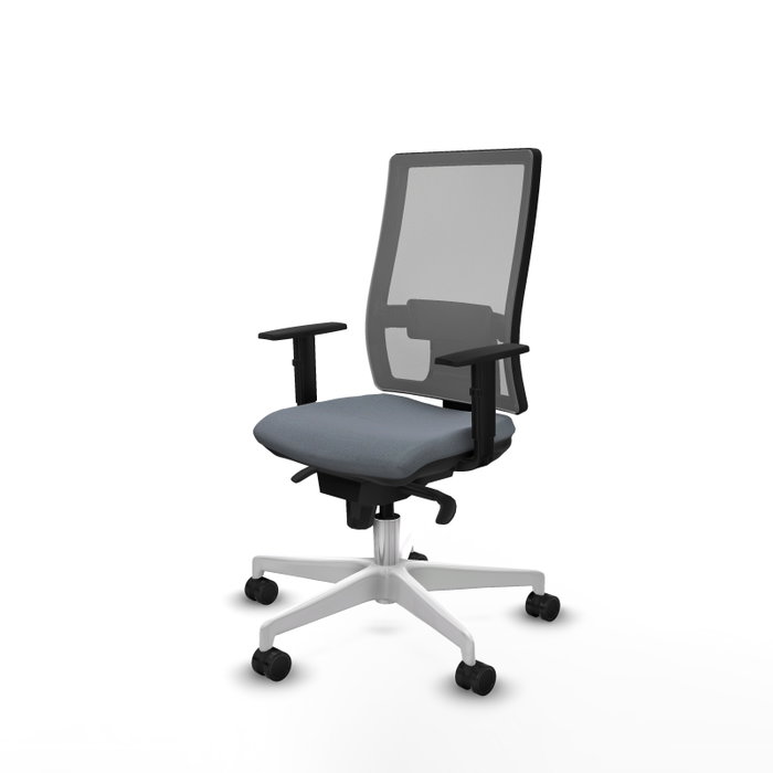 PIQUERAS Y CRESPO Silla de oficina Horna Gris con mecanismo Sincro PIQUERAS Y CRESPO Silla de oficina Horna Gris con mecanismo Sincro