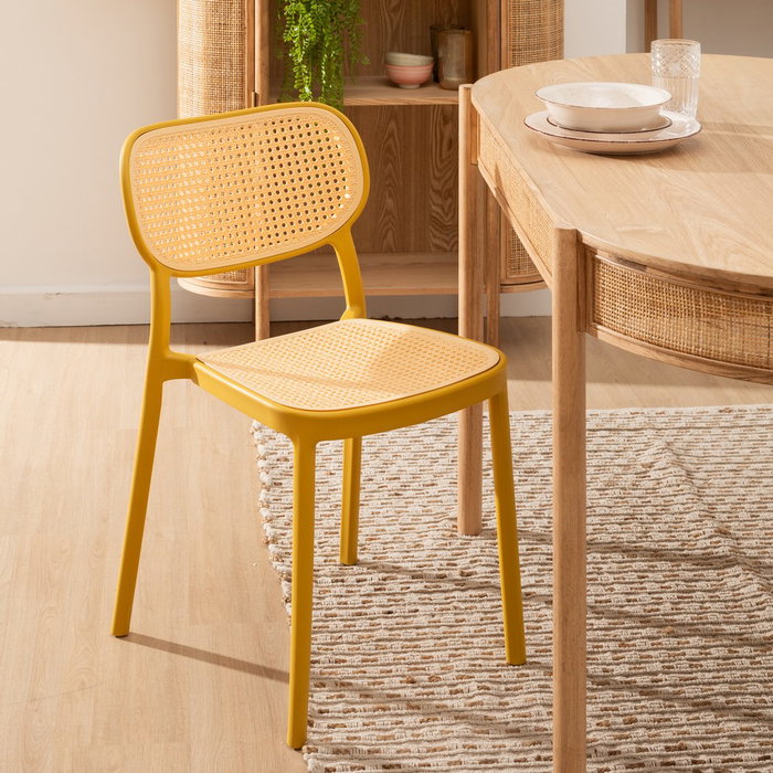 Silla Apilable Polipropileno Salón 53,80 X 47,50 X 78 cm (Set de 2)