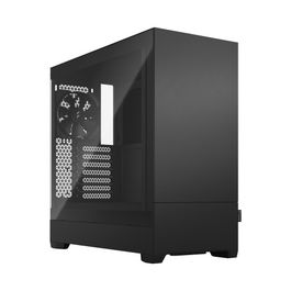 Fractal Design Pop Silent Caja de PC Negra ATX Micro ATX Mini-ITX Silenciosa con Ventana de Cristal Templado FD-C-POS1A-02