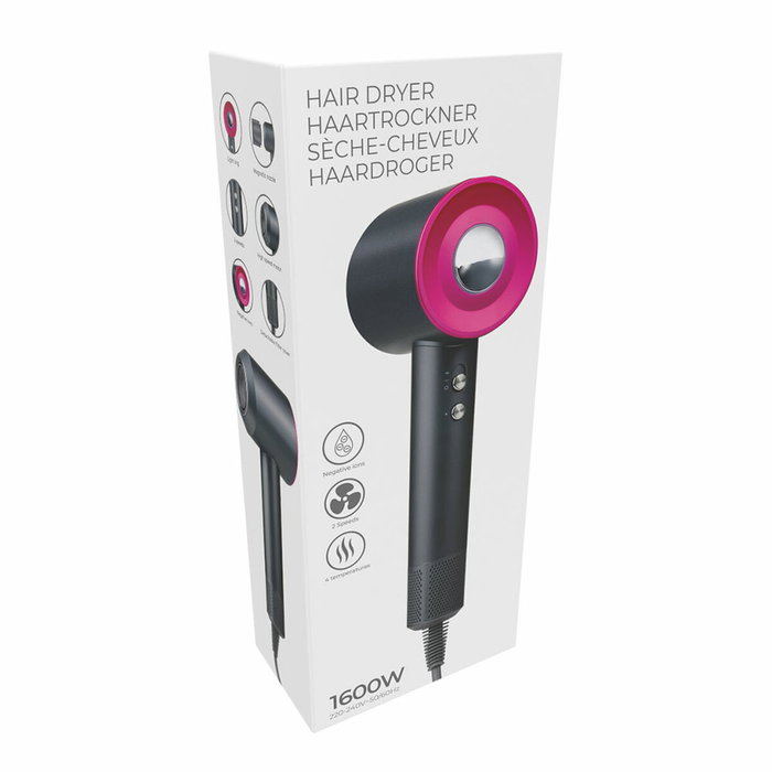 Basics Secador de pelo 1600 W con iones negativos