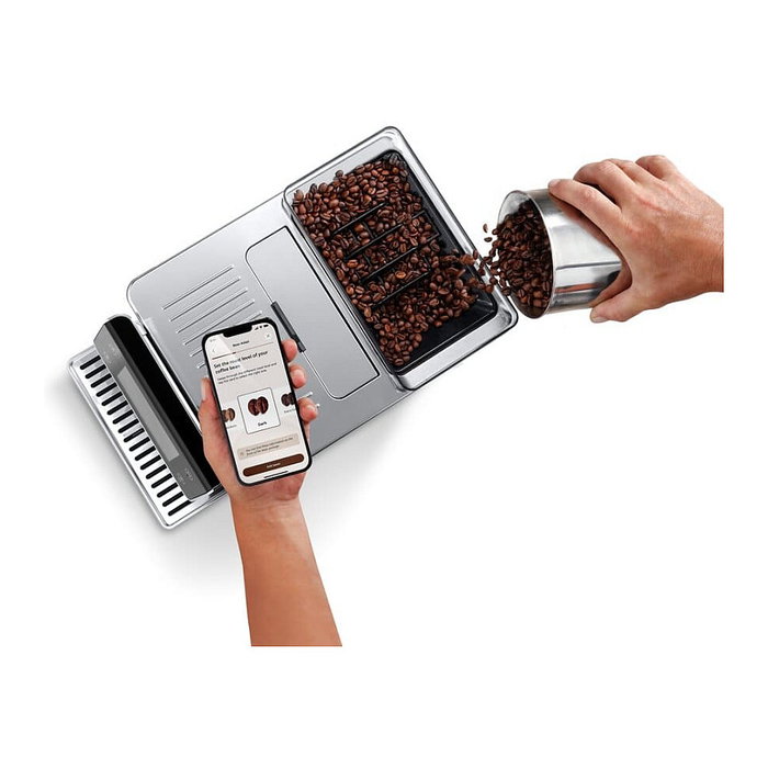 De'Longhi ECAM630.75.TM PrimaDonna Aromatic Máquina Espresso Totalmente Automática 2,2 L Negro Titanio De'Longhi ECAM630.75.TM PrimaDonna Aromatic Máquina Espresso Totalmente Automática 2,2 L Negro Titanio
