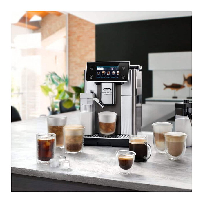 De'Longhi ECAM630.75.TM PrimaDonna Aromatic Máquina Espresso Totalmente Automática 2,2 L Negro Titanio De'Longhi ECAM630.75.TM PrimaDonna Aromatic Máquina Espresso Totalmente Automática 2,2 L Negro Titanio