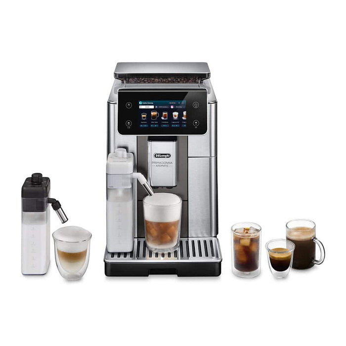 De'Longhi ECAM630.75.TM PrimaDonna Aromatic Máquina Espresso Totalmente Automática 2,2 L Negro Titanio De'Longhi ECAM630.75.TM PrimaDonna Aromatic Máquina Espresso Totalmente Automática 2,2 L Negro Titanio