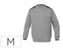 Deltaplus Sudadera Sweat Olino con Refuerzo en Espalda y Codos Gris Talla M