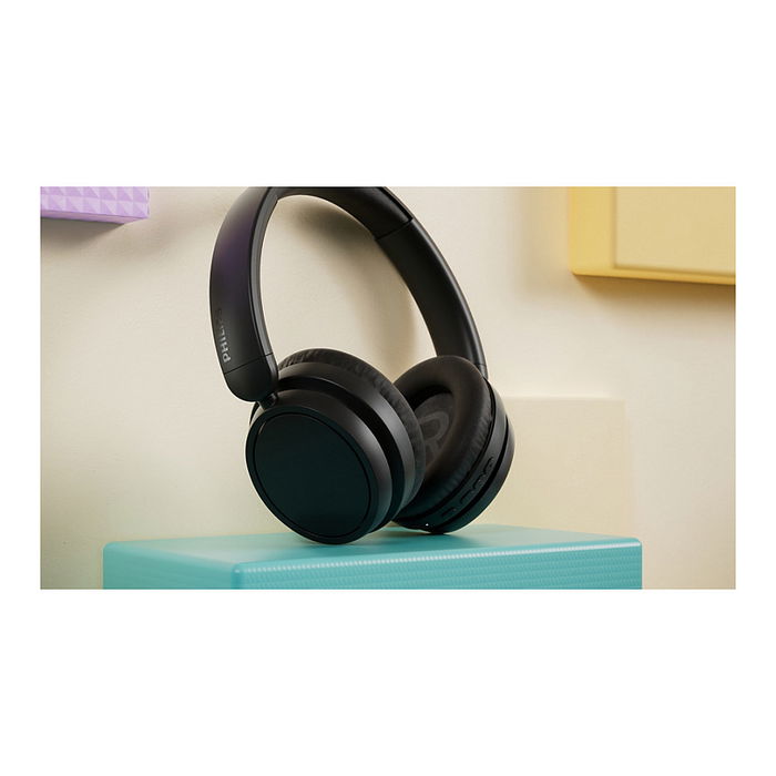Philips TAH5209BK Auriculares On-Ear Ligeros Color Negro