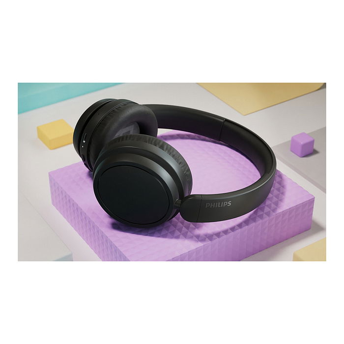 Philips TAH5209BK Auriculares On-Ear Ligeros Color Negro