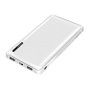 LogiLink Power Bank 10000mAh con 1x USB-C y 2x USB-A, Blanco