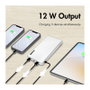 LogiLink Power Bank 10000mAh con 1x USB-C y 2x USB-A, Blanco