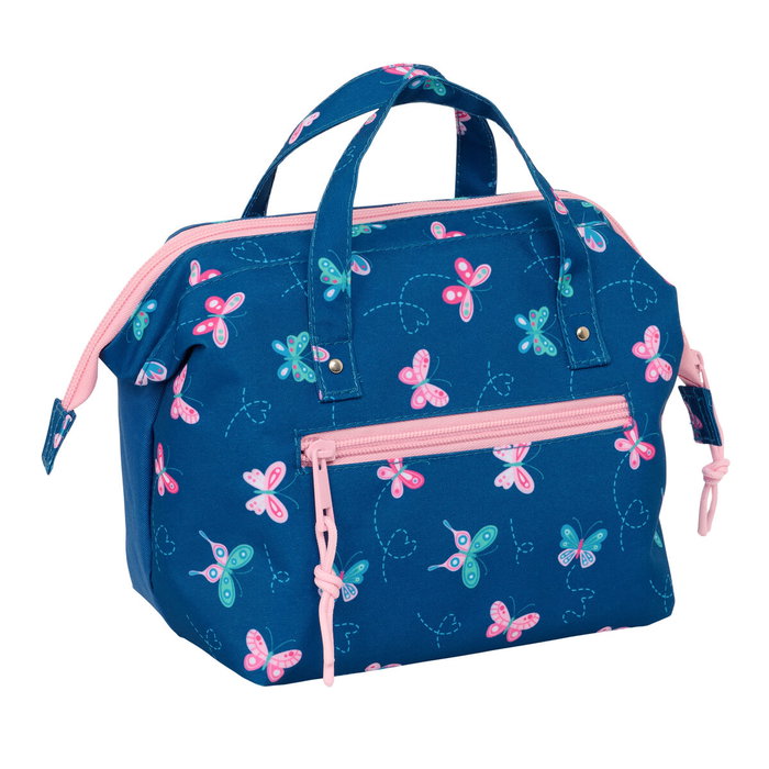 Neceser de Viaje BlackFit8 Mariposas Multicolor 26.5 x 17.5 x 12.5 cm Neceser de Viaje BlackFit8 Mariposas Multicolor 26.5 x 17.5 x 12.5 cm