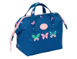 Safta Neceser Blackfit8 mariposas con asas