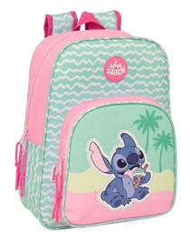 Safta Mochila Infantil Adapt.Carro Stitch "Ice Cream" 26x34x11 cm