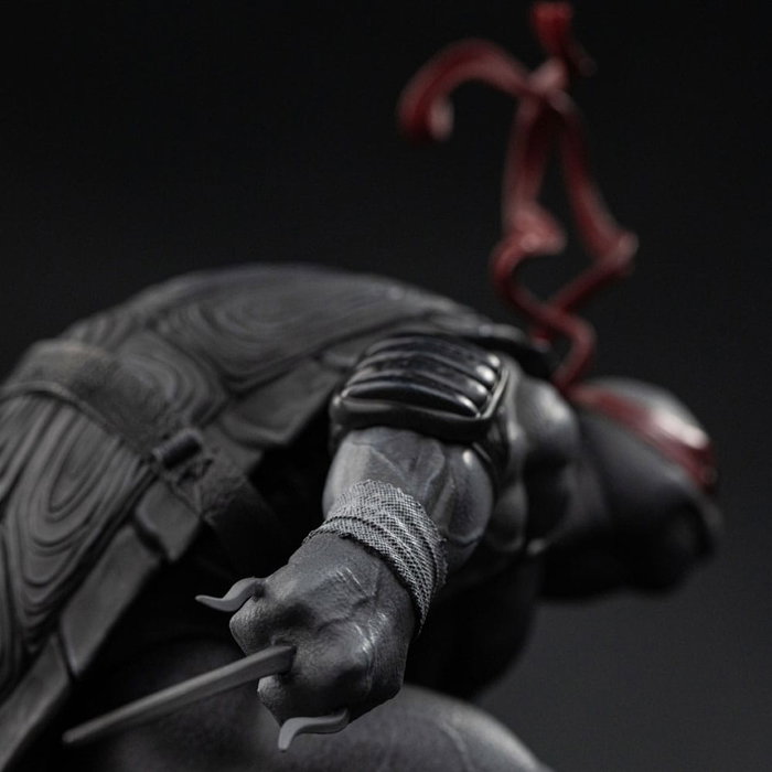 Tortugas Ninja Estatua 1/10 Art Scale Raphael Black and White Variant 26 cm heo exclusive