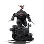 Tortugas Ninja Estatua 1/10 Art Scale Raphael Black and White Variant 26 cm heo exclusive