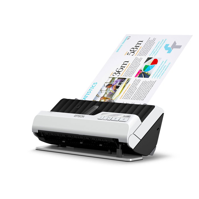 Epson DS-C490 Escáner con ADF 600 x 600 DPI Negro, Blanco