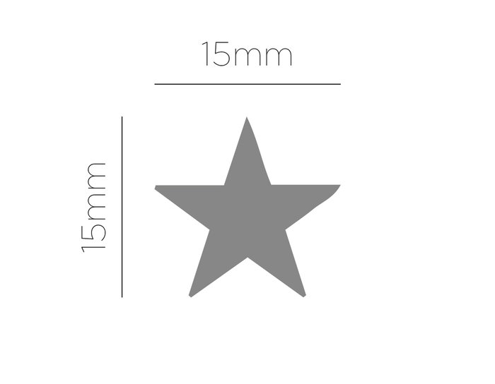 Innspiro Troqueladora de figuras Eva Foam Punch estrella 16mm Innspiro Troqueladora de figuras Eva Foam Punch estrella 16mm