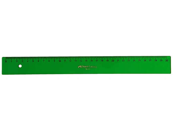 Faber-Castell Regla Técnica de 30 cm Verde Faber-Castell Regla Técnica de 30 cm Verde