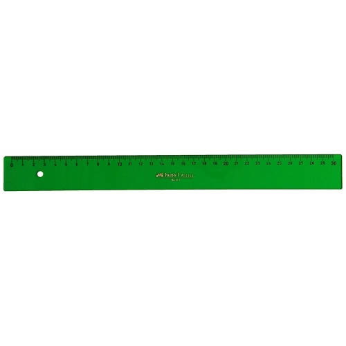 Faber-Castell Regla Técnica de 30 cm Verde Faber-Castell Regla Técnica de 30 cm Verde