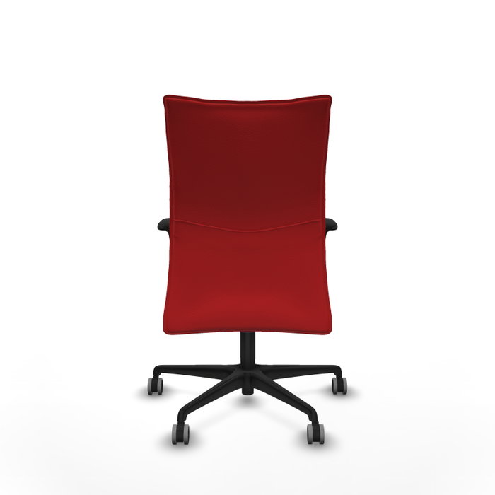 PIQUERAS Y CRESPO Silla Albacete Confidente Rojo con Mecanismo Sincro PIQUERAS Y CRESPO Silla Albacete Confidente Rojo con Mecanismo Sincro