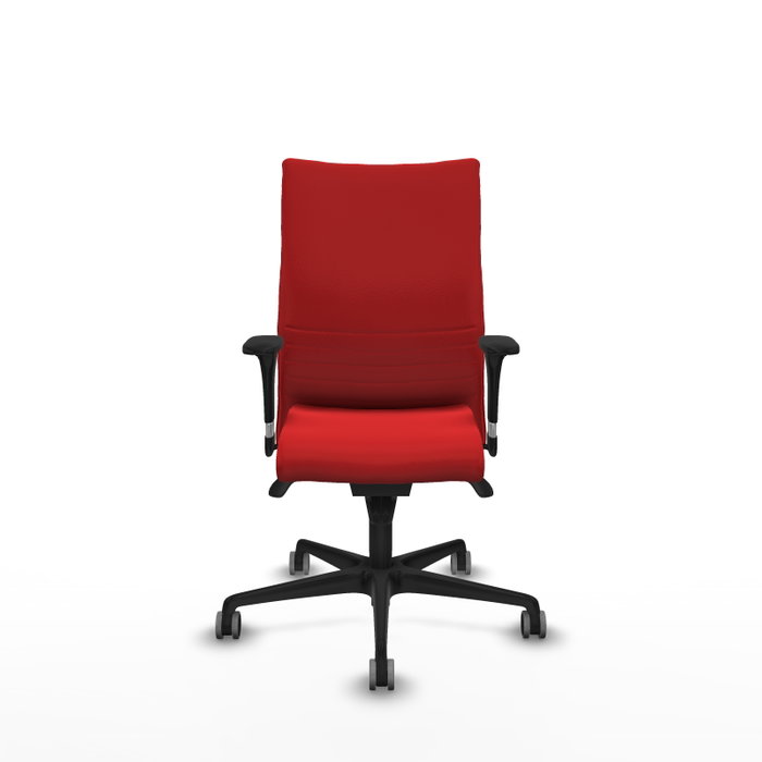 PIQUERAS Y CRESPO Silla Albacete Confidente Rojo con Mecanismo Sincro PIQUERAS Y CRESPO Silla Albacete Confidente Rojo con Mecanismo Sincro