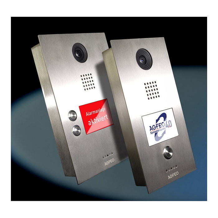 AGFEO IP-Video TFE 2 Videoportero IP Acero Inoxidable TFT 8.89 cm 3.5" 480x320px Video 1280x720px