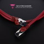 Nanocable Cable de Red Cat.8.1 SSTP AWG26 2m Rojo