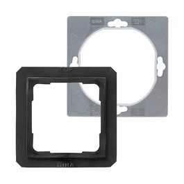 GIRA 025227 Juego de Juntas IP44 Sistema 55 para Enchufe KD Negro