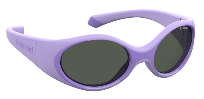 Polaroid PLD-8037-S-B3V-M9 Gafas de sol infantiles moradas