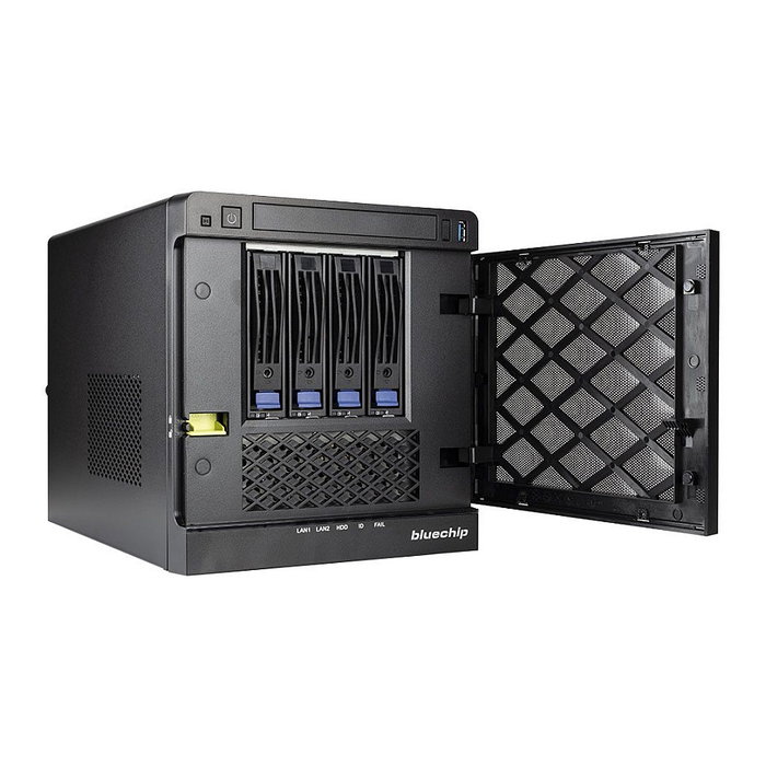 bluechip SERVERline T10302s Servidor Cube Intel Atom C3558 16 GB DDR4 960 GB SSD 4 x Gigabit Ethernet