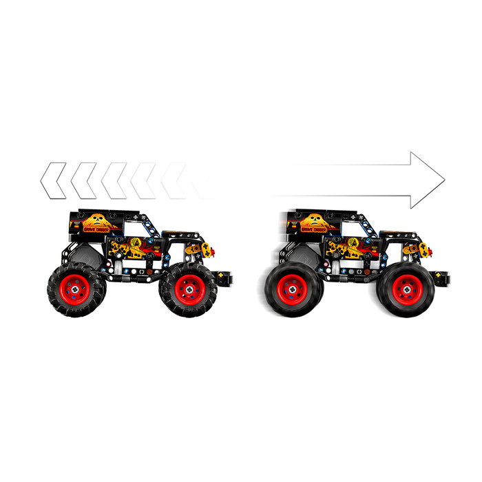 LEGO Technic Monster Jam Grave Digger Fuego y Hielo 42219
