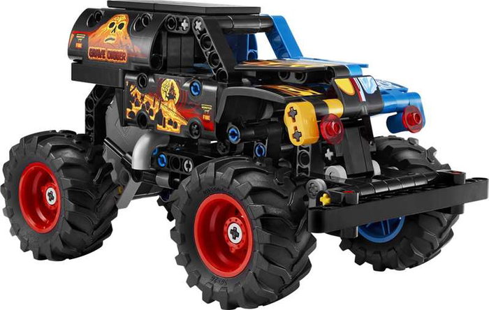 Lego Technic Juego de Construccion Monster Jam Grave Digger Fuego y Hielo para niños 6+ años