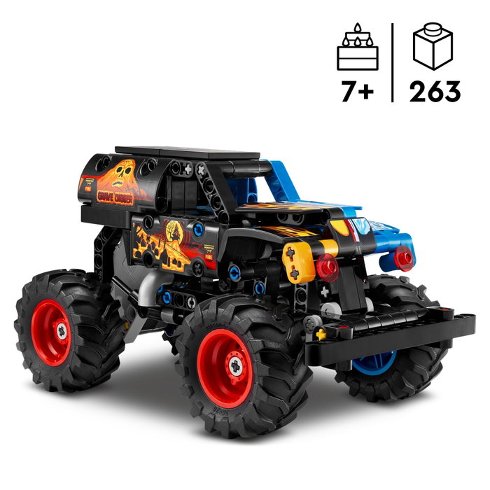 LEGO Technic Monster Jam Grave Digger Fuego y Hielo 42219