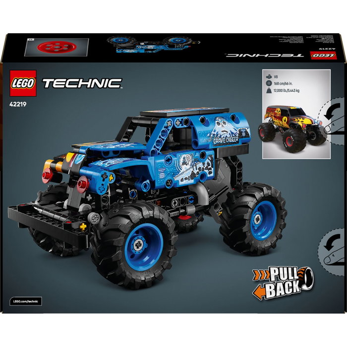 LEGO Technic Monster Jam Grave Digger Fuego y Hielo 42219
