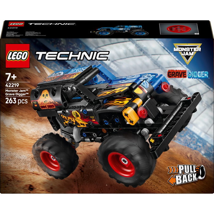 LEGO Technic Monster Jam Grave Digger Fuego y Hielo 42219
