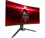 ASRock Monitor PG34WQ15R2B 34" Curvo UltraWide Quad HD, 3440x1440, 165Hz, FreeSync Premium, HDR400, VA