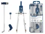 Liderpapel Compás Micrométrico BK-304 con Adaptador y Alargadera