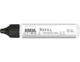Kreul Rotulador de recarga Textil Opak Blanco 25ml