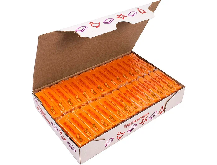 Jovi Plastilina 70 Naranja Unidad Tamaño Pequeño