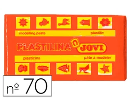 Jovi Plastilina 70 Naranja Unidad Tamaño Pequeño