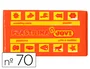 Jovi Plastilina 70 Naranja Unidad Tamaño Pequeño