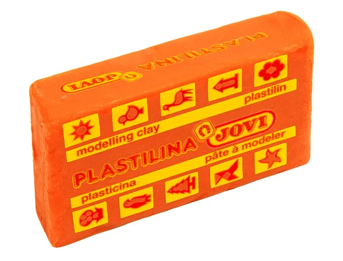 Jovi Plastilina 70 Naranja Unidad Tamaño Pequeño