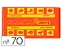 Jovi Plastilina 70 Naranja Unidad Tamaño Pequeño