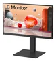 LG Monitor 24BA750-B 23.8" IPS Full HD (1920x1080) 100Hz 5ms con USB-C (65W), DisplayPort, HDMI, Altavoces, Regulación Altura y Diseño Sin Marco